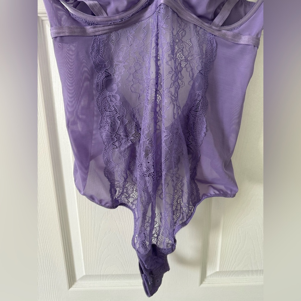 Torrid Curve 3x Lavender Bodysuit 💜 - Picture 3 of 9